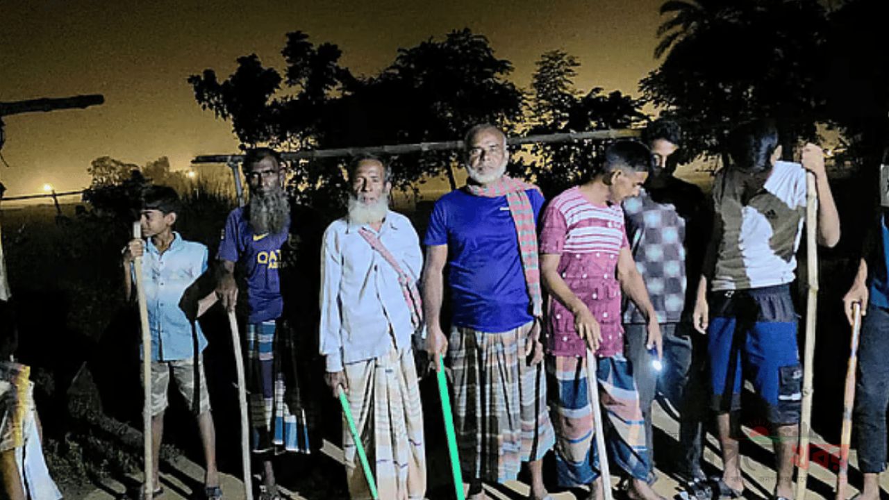 বিরামপুর সীমান্তে ৬০–৭০ জনকে ‘পুশ ইন’-এর চেষ্টা, বিজিবি-গ্রামবাসীর বাধা