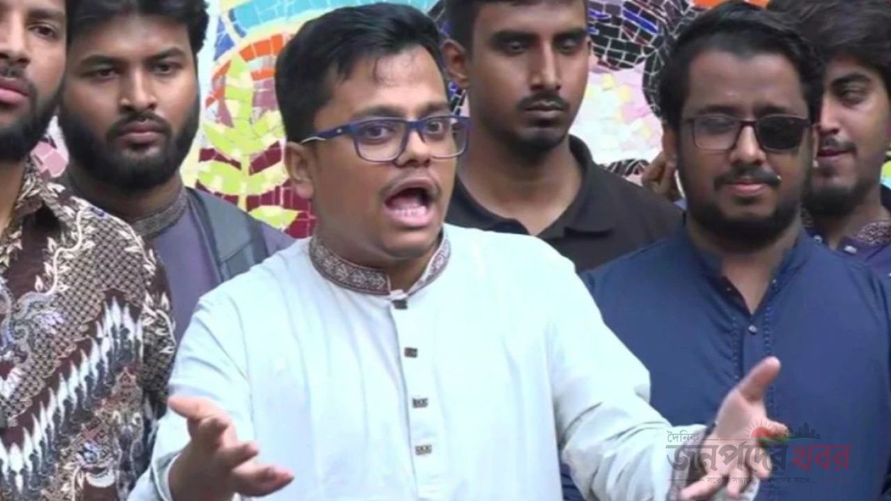 সংগ্রহশালায় জিন্নাহর ছবি টাঙানোর ব্যাখ্যা দিলেন ডাকসু জিএস