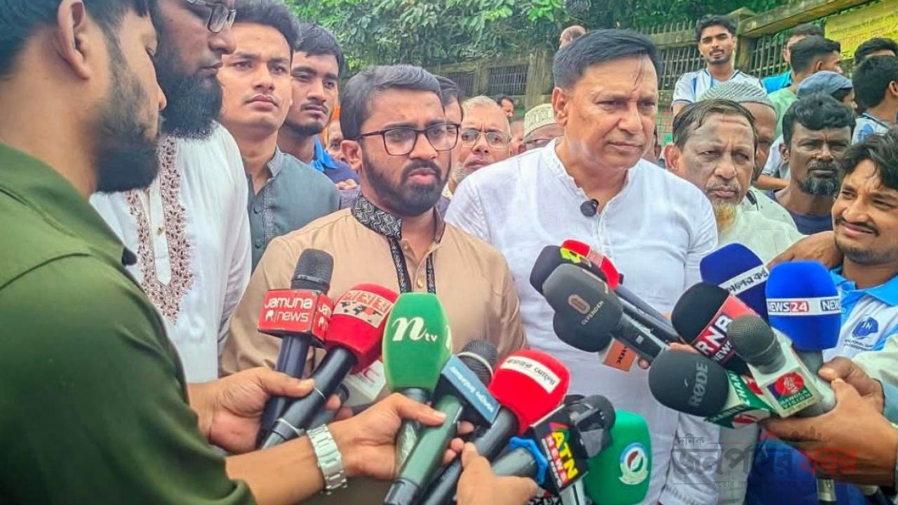 লংমার্চের মাধ্যমে সরকারবিরোধী ষড়যন্ত্র করছে জামায়াত: রাশেদ খাঁন