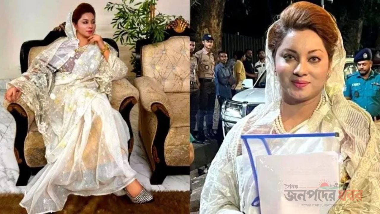 খালেদা জিয়ার মতো সাজ নিয়ে যা জানালেন মেঘনা আলম