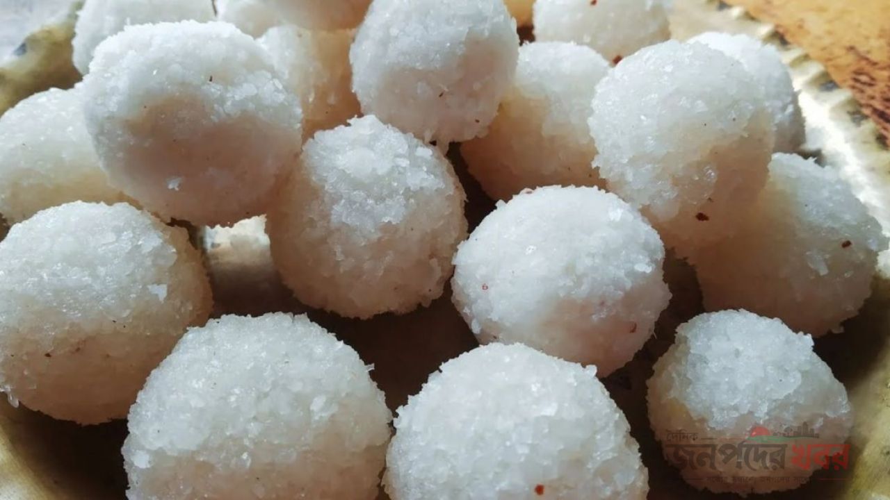 নারকেল কোরানোর ঝামেলা ছাড়াই তৈরি হবে লক্ষ্মীপূজার নাড়ু,