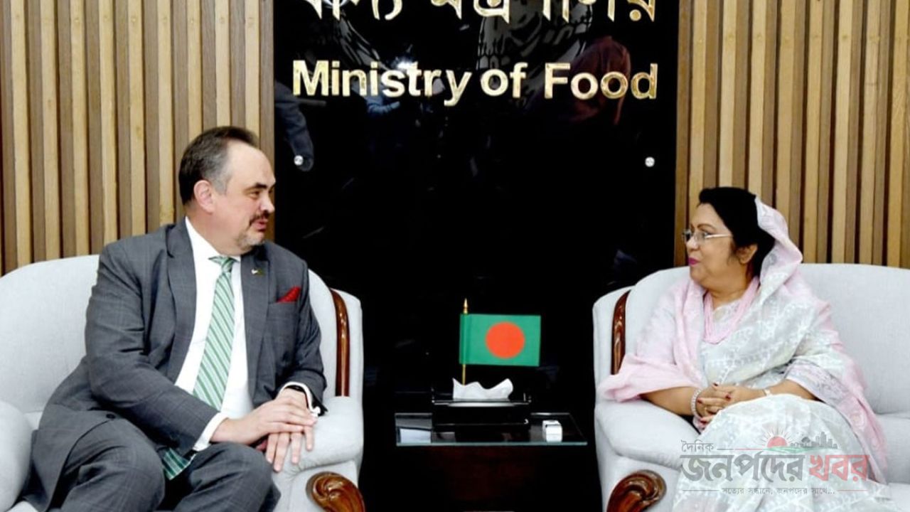 নিরাপদ খাদ্য নিশ্চিতকরণ ও খাদ্যশস্য সংরক্ষণে যুক্তরাষ্ট্রের কারিগরি সহায়তা চাইলেন খাদ্যমন্ত্রী