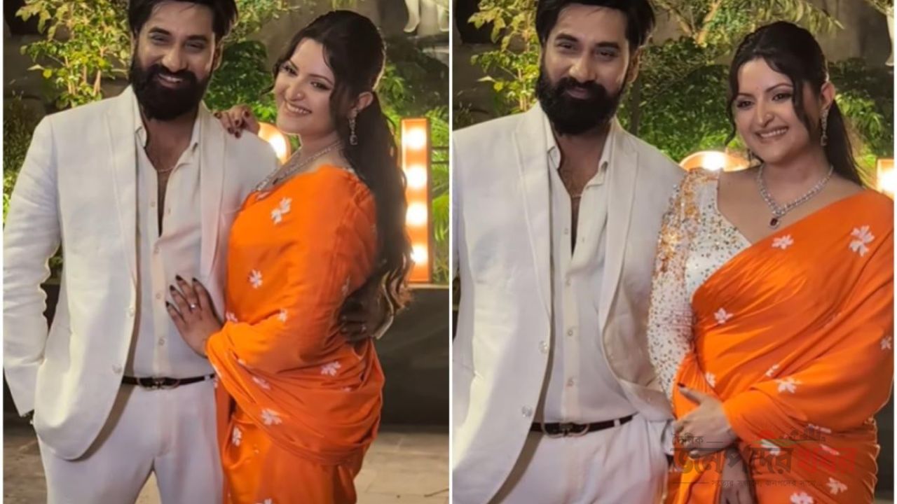 জন্মদিনে সজলের সঙ্গে খুনসুটিতে মাতলেন পরীমণি