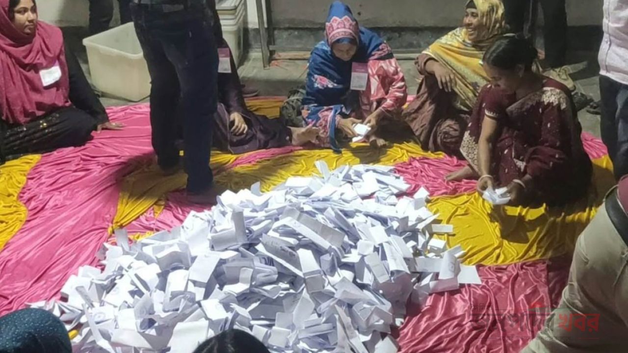 ঠাকুরগাঁওয়ে শান্তিপূর্ণ ভোটগ্রহণ শেষ, গণনা শুরু